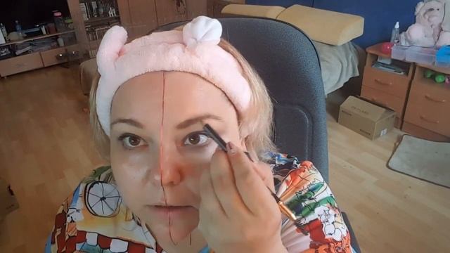 как я крашусь на улицу и для видео! это интересно! смотреть онлайн