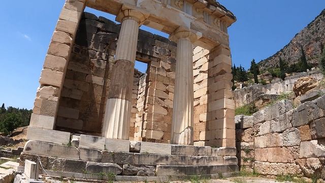 Το Μαντείο των Δελφών-Oracle of Delphi-walking tour 4k Greece ?? June 2021 смотреть онлайн