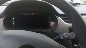 Октавия А7 fl Электронная приборная панель погасла. Пробег 2000км.