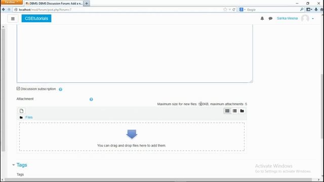 Moodle 3.3.1 Tutorial In Hindi For Beginners 2017 | Part - 18 Forum in moodle | CSEtutorials смотреть онлайн