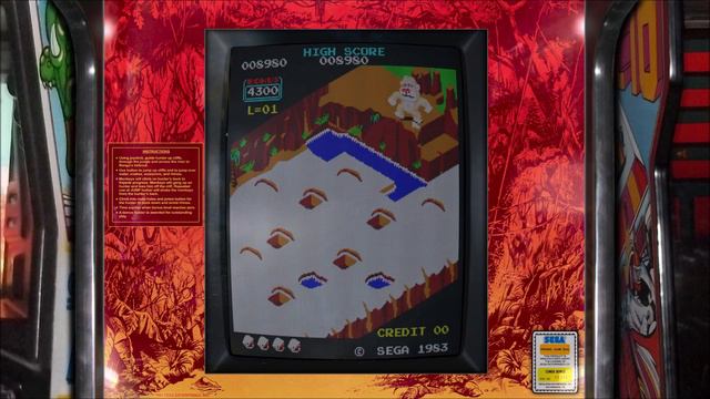 Congo Bongo - Realistic Arcade Bezels for Mame смотреть онлайн