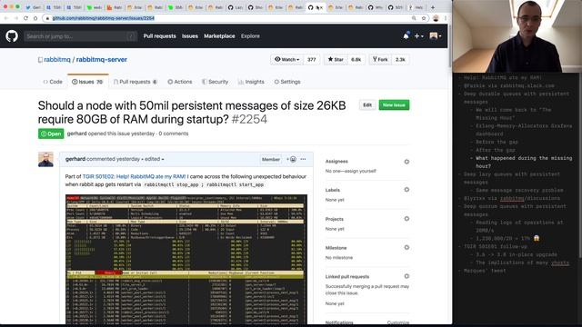 TGIR S01E02: Help! RabbitMQ ate my RAM! смотреть онлайн