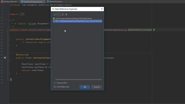 Android Pickers Part 2 | Android DatePicker Dialog (DatePickerDialog) смотреть онлайн