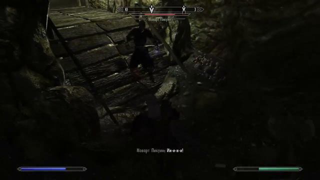 Путешествие Геральта и Йеннифэр The Elder Scrolls 5.Skyrim- Часть 29 Квесты в Мофале смотреть онлайн