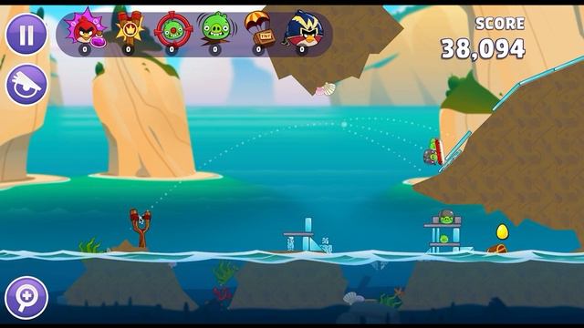 Angry Birds Reloaded Piglantis Level 17 (3 stars) Highest Score смотреть онлайн