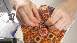 Как сделать "ленивую" петлю на стеганных изделиях.