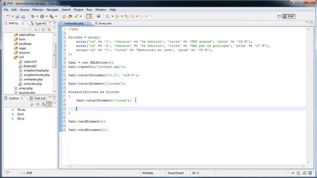 Formation PHP 5.4 : Ecrire du XML avec XMLWriter (37/52) смотреть онлайн