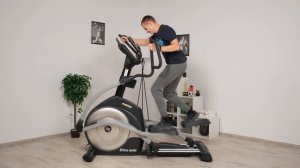 Этот эллиптический тренажер подойдет любому тяжеловесу! Proxima Elios auto