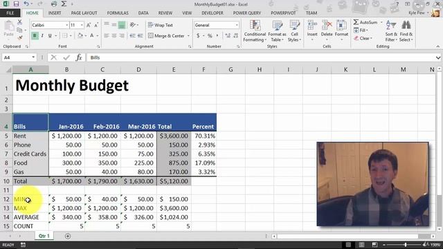 6 Excel 6 Using Excel's Format Painter смотреть онлайн