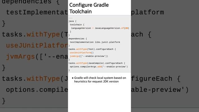 Running and Building Gradle with Different JDKs смотреть онлайн