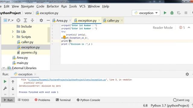 Exception Handling [Python Programming Tutorials for Data sciecne] смотреть онлайн