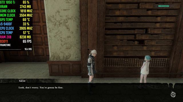 NieR Replicant - GTX 1050 Ti - High Settings | 1080p 60 FPS смотреть онлайн
