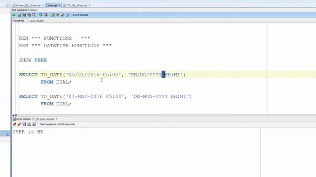 SQL for Beginners 131 FUNCTIONS DATE AND TIME FUNCTION TO DATE FUNCTION смотреть онлайн