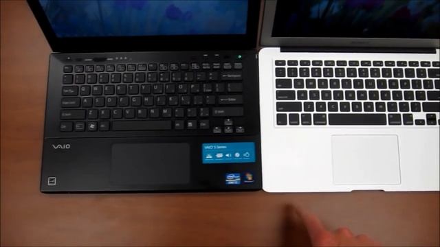 Apple MacBook Air 13" Vs. Sony VAIO S13 (2012) Comparison смотреть онлайн