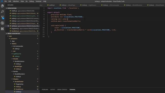 WebGL React component - EP4 - Lighting and cubing смотреть онлайн