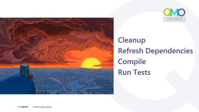 QMO Conference 2017: Pavlo Vedilin "Introducing Sunshine: Automated Test Runs with no Dependencies" смотреть онлайн
