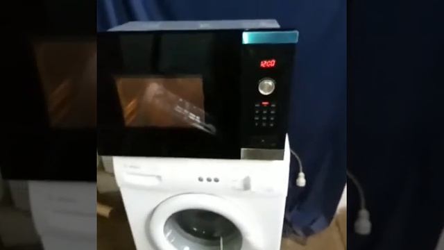 BOSCH HMT84G654-07 Микроволновка с ГРИЛЕМ встраиваемая смотреть онлайн