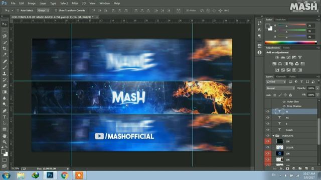 COD PUBG ? Gaming Banner Template: Download FREE GFX for YouTube Channel Art in Photoshop (2023) смотреть онлайн