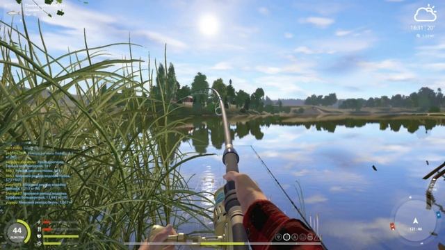 Русская рыбалка 4 / р. Сура / Берш (трофей) на живца смотреть онлайн