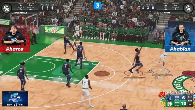 CLA CyberLive!Arena NBA2K23 top 5 moment December 2023 смотреть онлайн