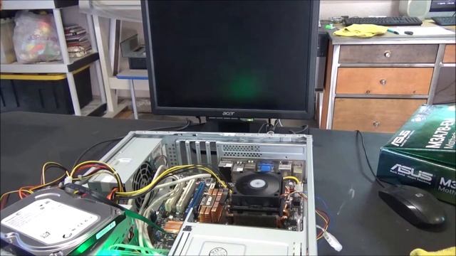 New AMD AM2+ mobo install смотреть онлайн