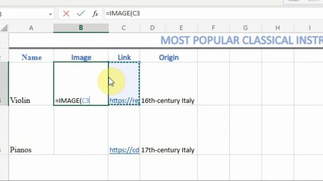 Put an Image on excel file easy way | Insert web hosted image смотреть онлайн
