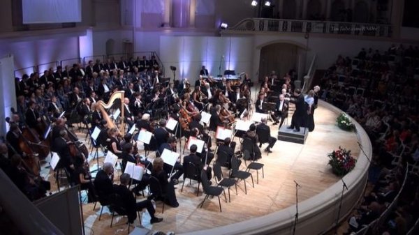 Pletnev & RNO. Tchaikovsky - Eugene Onegin Act 1 (opera in concert performance). IV Festival RNO.mp4