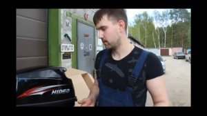 Первый пуск мотора Hidea 9,8. Обкатка.