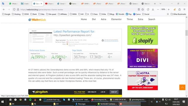 Generatepress Theme Review - A lightning fast Wordpress theme смотреть онлайн