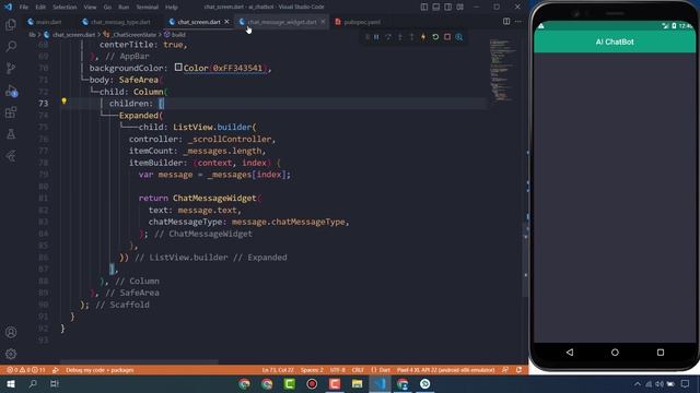 How To Create AI Chatbot In Flutter + ChatGPT - Flutter Tutorial смотреть онлайн