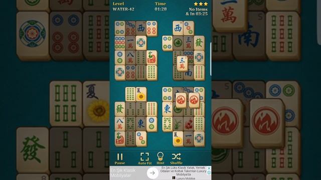 Mahjong solitaire classic water 42 смотреть онлайн