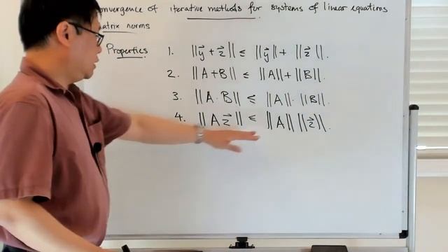 Convergence of iterative methods for systems of linear equations смотреть онлайн