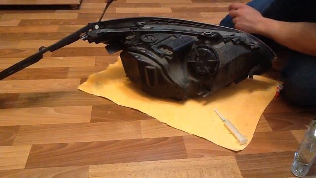 Убираем влагу из ресничек на БМВ е60 смотреть онлайн