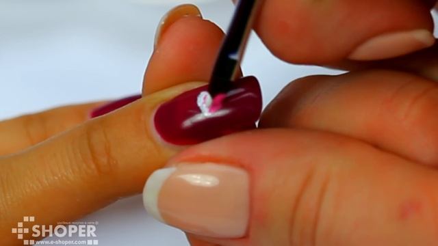 Китайская роспись ногтей для начинающих смотреть онлайн