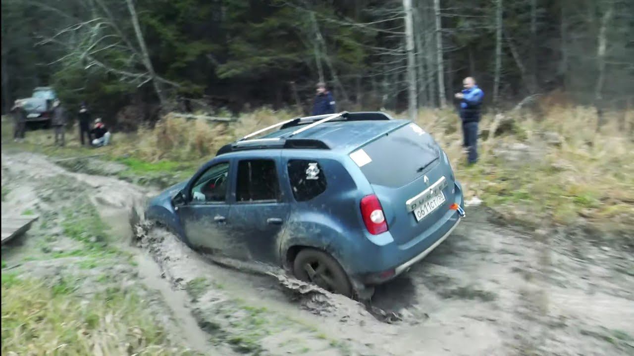 На пути к Гремучему ручью Renault Duster, Volkswagen Tiguan, Honda Pilot, УАЗ, Иж Ода смотреть онлайн