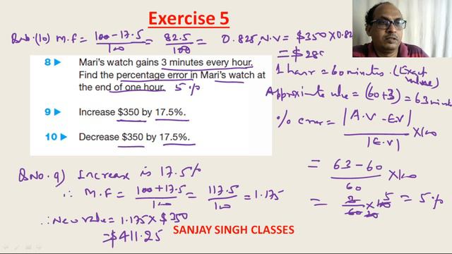 Standard Form - Ordinary Form - Percentage - Multiplying Factor - IGCSE Grade 8 Maths смотреть онлайн