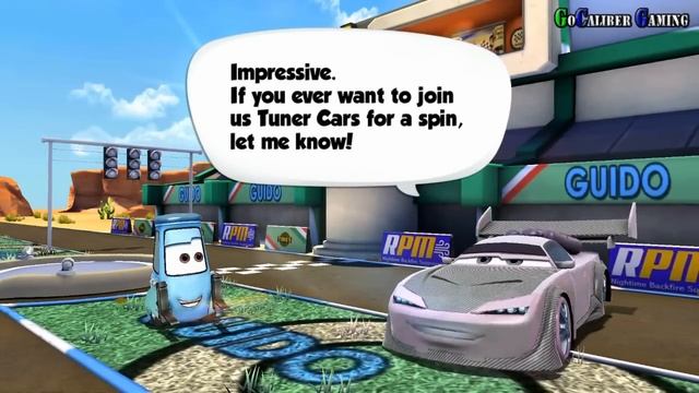 Cars: Fast as Lightning Android Walkthrough - Part 12 - Guido Race Track смотреть онлайн