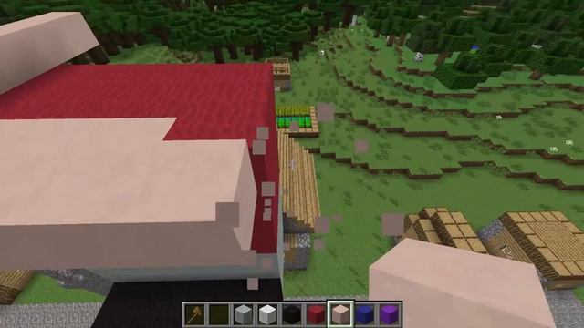 КАК ПОСТРОИТЬ ГИГАНТСКИЙ ДОМ СКИН В ДЕРЕВНЕ ЖИТЕЛЕЙ В МАЙНКРАФТ Minecraft Топовский смотреть онлайн