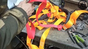 Удерживающая система (Пятиточечная) УС 2 aАЖ с амортизатором Страховочная система (пр-во РОССИЯ)