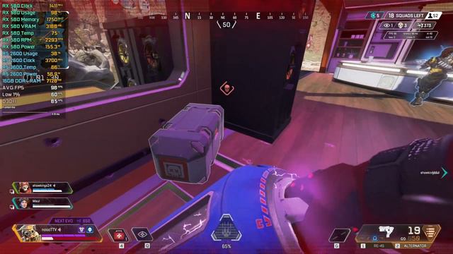 Apex Legends (Season 8) - RX 580 - Ryzen 5 2600 - Low/Medium/High смотреть онлайн