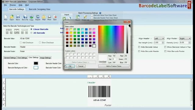 Understand how to create and print barcode label with Code 128 Barcode Font смотреть онлайн