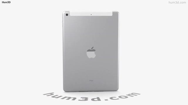 Apple iPad 10.2 2020 Cellular Silver 3D model by Hum3D.com смотреть онлайн