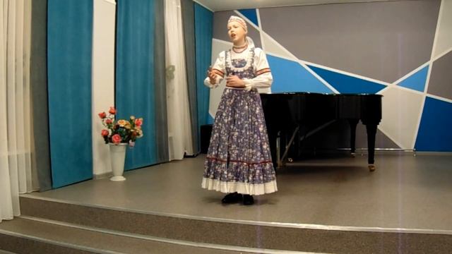 Евсеева Мария. Ты река ли моя. ДМШ № 7 смотреть онлайн