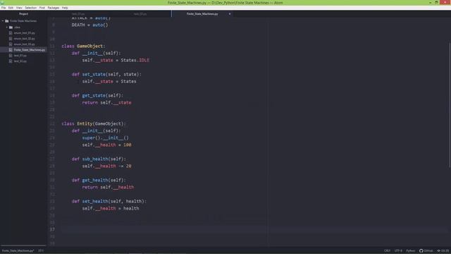 PGS #01 Python Finite State Machines using Enums смотреть онлайн