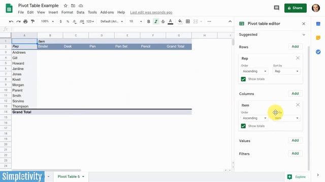 How to use Pivot Tables in Google Sheets (Tutorial) смотреть онлайн