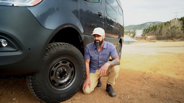 4X4 Sprinter Van Upgrade #3: Black Rhino Bandolier Wheels And Nokian Outpost AT Tires