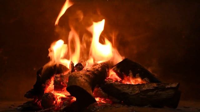 Камин, Успокаивающее Видео, Звук Костра, Релакс, Огонь, Природа, Relax music. смотреть онлайн