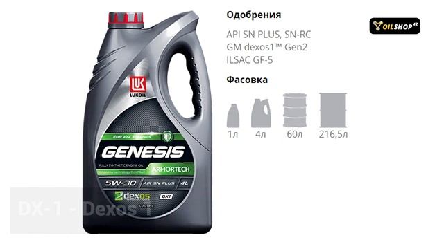 Обзор линейки моторных масел Лукойл Genesis Armortech