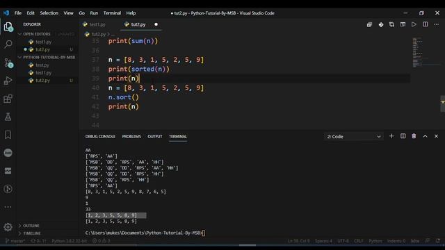 List in Python | Set in Python | Tuple in Python | All Functions of List, Set & Tuples Covered смотреть онлайн