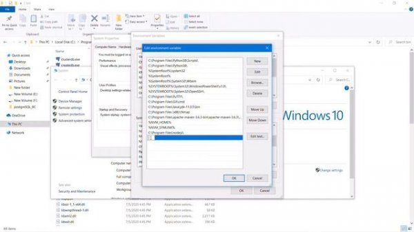 How to set PostgreSQL Enviromental Variable PATH on Windows 10 | PostgreSQL |2020